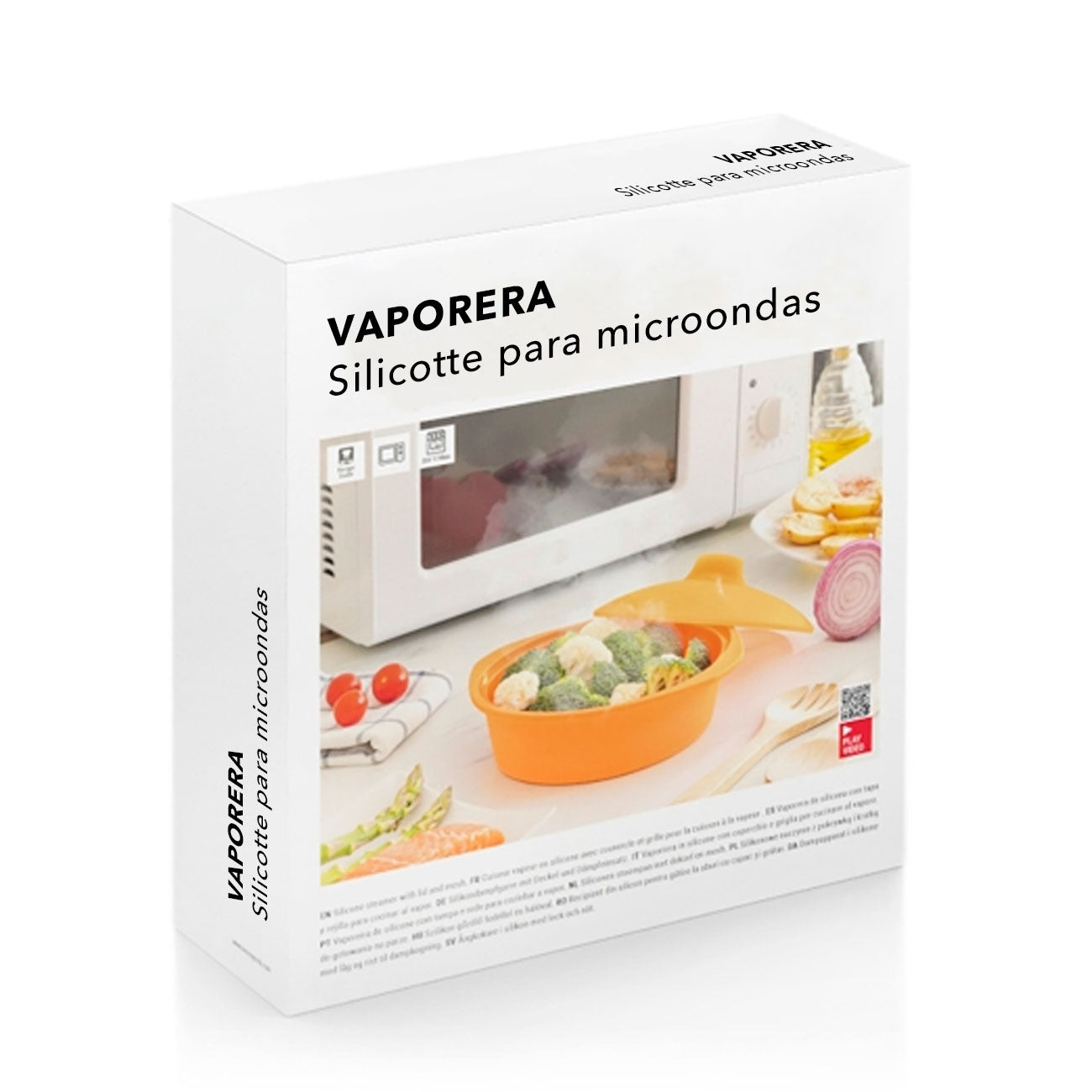 Vaporera Silicotte para Microondas y Horno