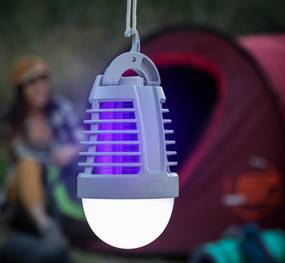 Lámpara Antimosquitos Recargable con LED