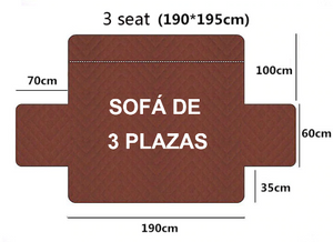 Funda de Sofá Impermeable - 1 Plaza