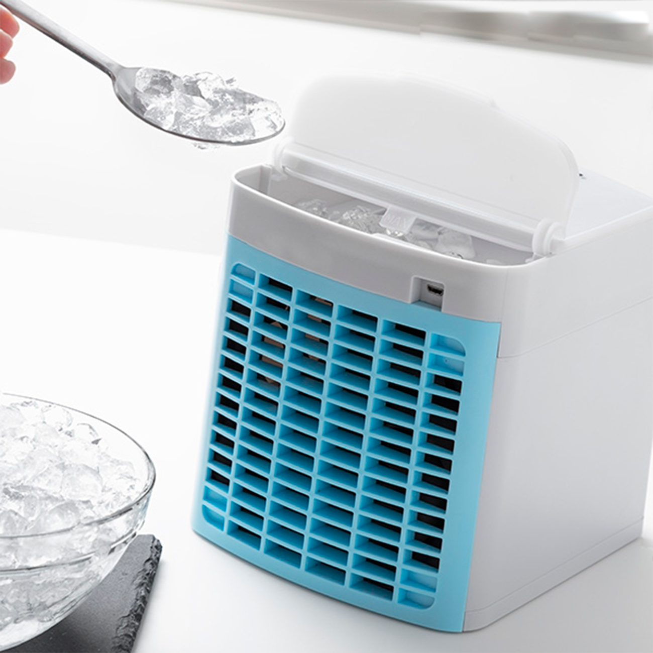 Mini Climatizador Evaporativo Portátil